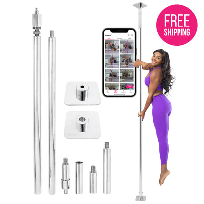 Chrome Pole Bundle - Fit2FlauntStore
