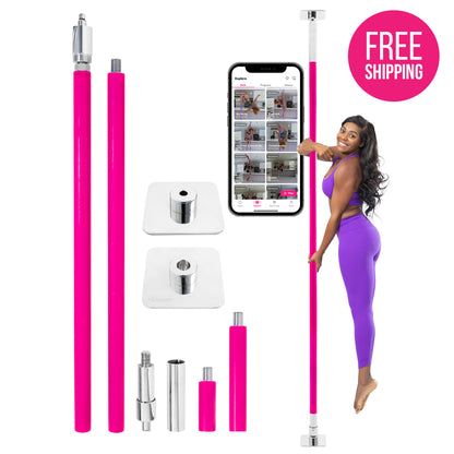 Pink Silicone Pole BUNDLE - Fit2FlauntStore