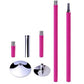 Fit 2 Flaunt Pink Silicone Portable Dance Pole Kit (Version 1)