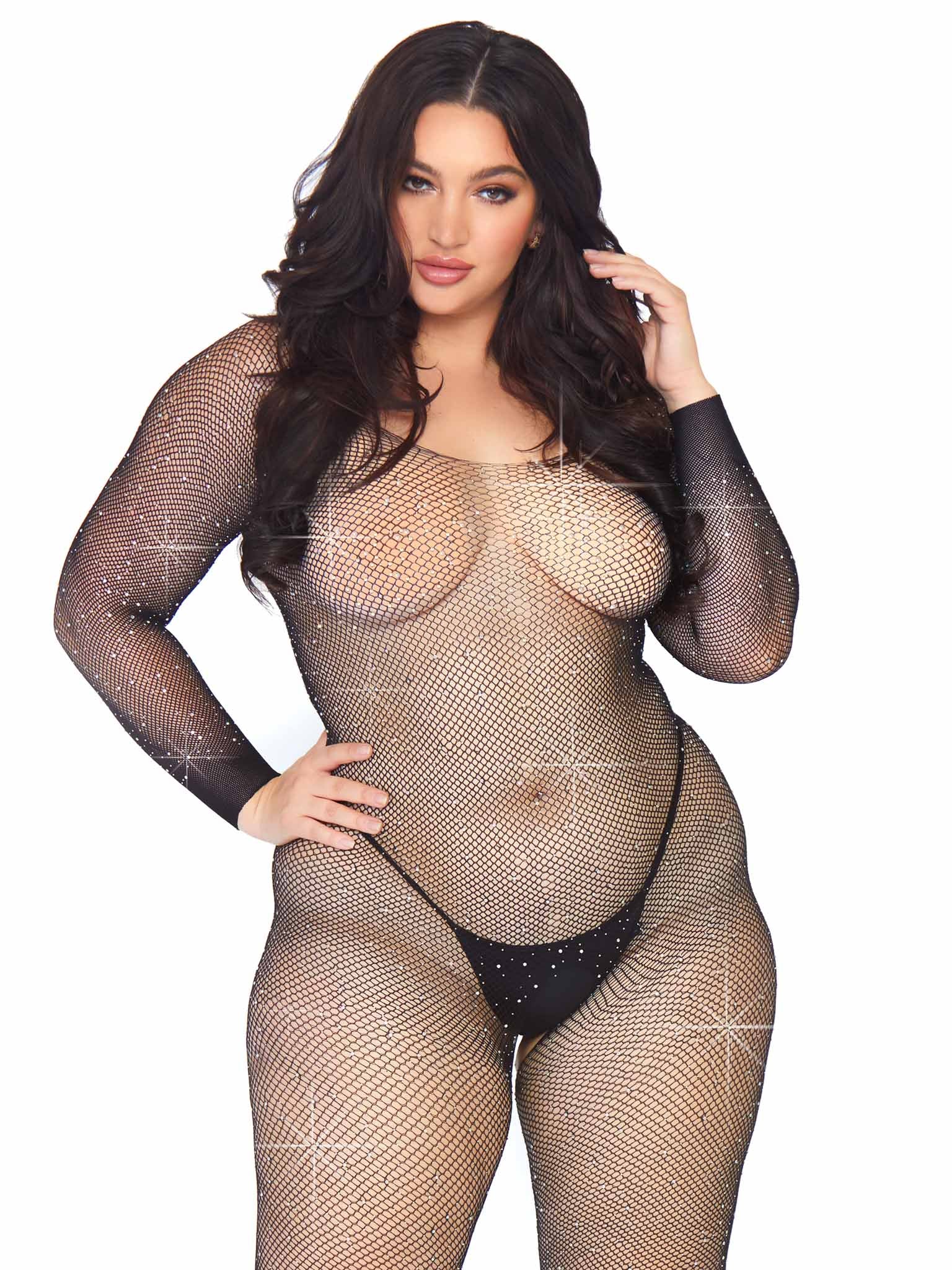 Crystalized Seamless Fishnet
