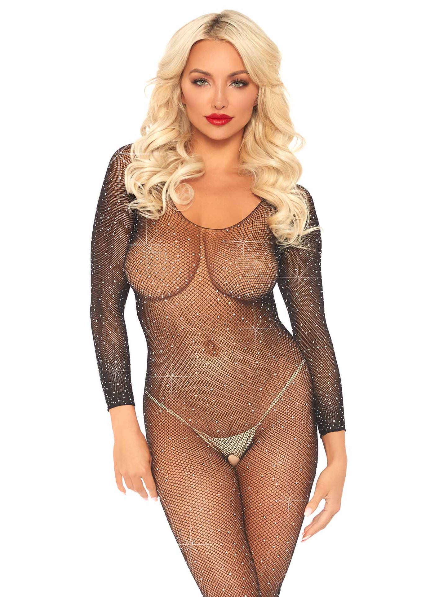 Crystalized Seamless Fishnet